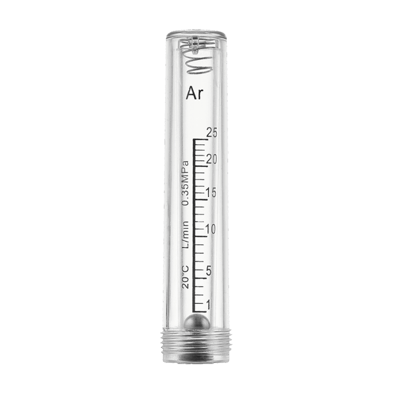 Ротаметр—колба для смесителя Ar/CO2—2Р (Ar 0-25л/мин)